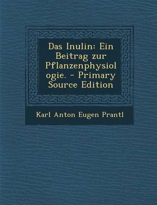 Book cover for Das Inulin