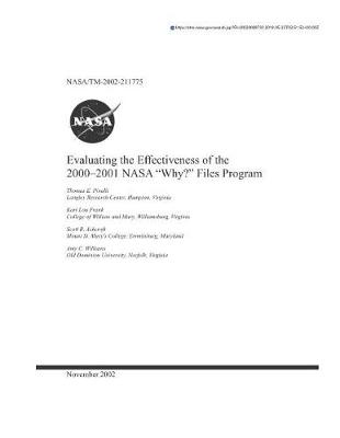 Book cover for Evaluating the Effectiveness of the 2000-2001 NASA "why?" Files Program