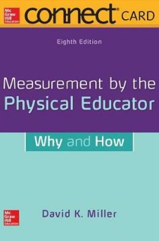 Cover of Connect Access Card for Measurement by the Physical Educator