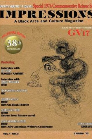 Cover of GRAFFITI VERITE' 17 (GV17) Special 1974 Commemorative Reissue Series IMPRESSIONS A Black Arts and Culture Magazine