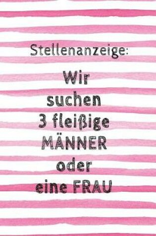 Cover of Stellenanzeige