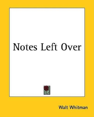 Book cover for Notes Left Over