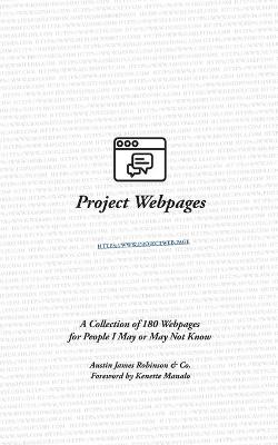 Book cover for Project Webpages