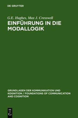 Cover of Einfuhrung in Die Modallogik