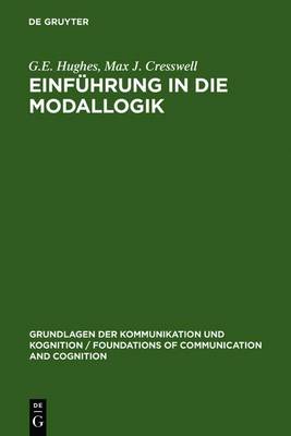 Book cover for Einfuhrung in Die Modallogik