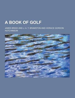 Book cover for A Book of Golf