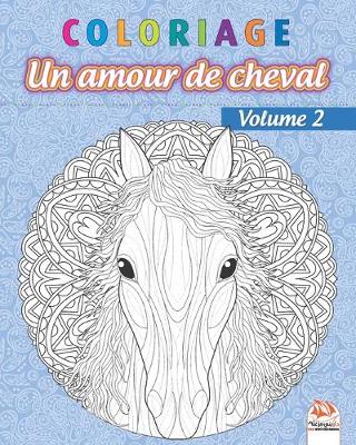 Book cover for Coloriage - Un amour de cheval - Volume 2