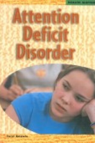 Cover of Attention Deficit Disorder