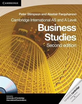 Book cover for Cambridge International AS and A Level Business Studies Coursebook