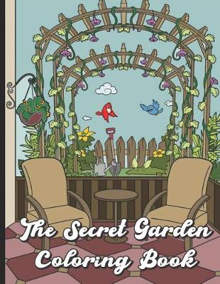 Book cover for The Secret Garden Coloring Book