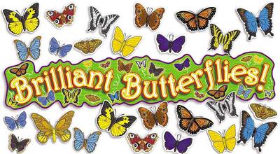 Book cover for 3-D Butterflies! Bulletin Board