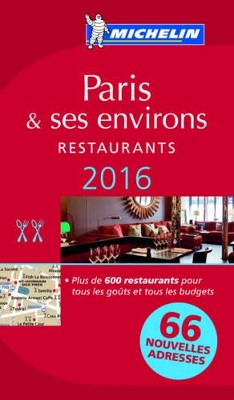 Cover of 2016 Red Guide Paris
