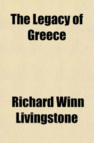 Cover of The Legacy of Greece