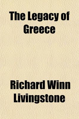 Book cover for The Legacy of Greece