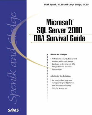 Book cover for Microsoft SQL Server 2000 DBA Survival Guide