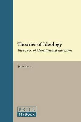 Cover of Theories of Ideology