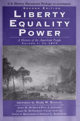 Cover of Liberty, Equality, and Power