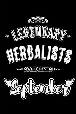 Book cover for Legendary Herbalists are born in September