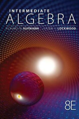 Cover of Student Workbook for Aufmann/Lockwood's Intermediate Algebra with Applications, 8th