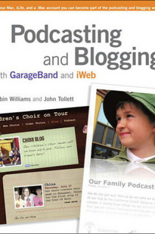 Cover of Podcasting and Blogging with GarageBand and Iweb eBook