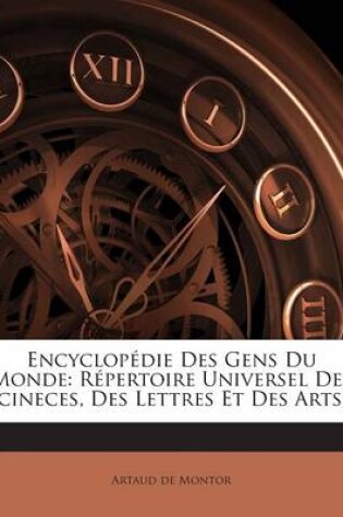 Cover of Encyclopedie Des Gens Du Monde