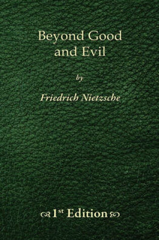 Cover of Beyond Good and Evil - 1st Edition