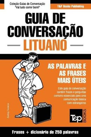 Cover of Guia de Conversacao Portugues-Lituano e mini dicionario 250 palavras