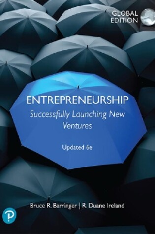 Cover of Entrepreneurship: Successfully Launching New Ventures, Updated Global Edition