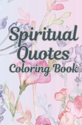 Cover of Religious Quotes Coloring Book