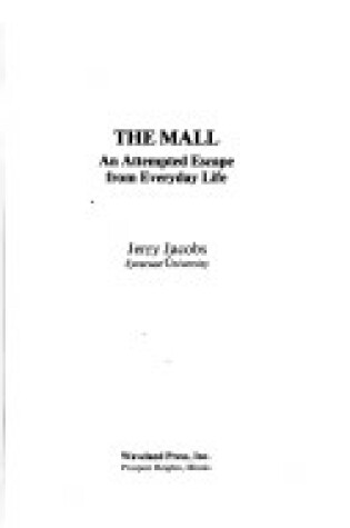 Cover of The Mall