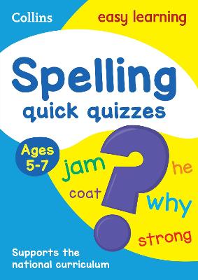 Book cover for Spelling Quick Quizzes Ages 5-7
