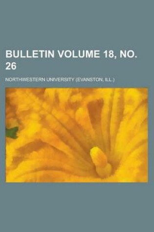 Cover of Bulletin Volume 18, No. 26