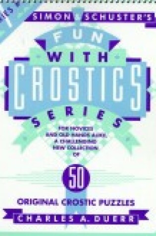 Cover of Simon & Schuster's Fun with Crostics Series # 7