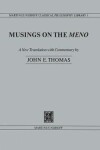 Book cover for Musings on the Meno