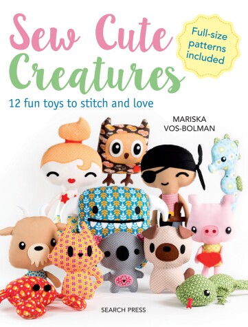 Book cover for Sew Cute Creatures