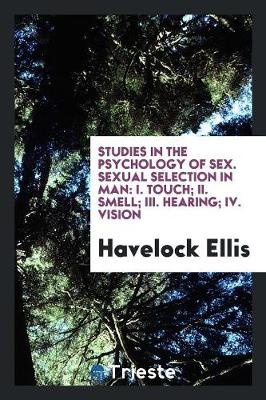 Book cover for Studies in the Psychology of Sex. Sexual Selection in Man
