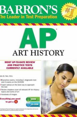 Cover of Barron's AP Art History with CD-ROM