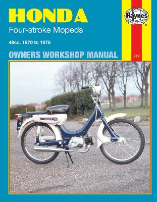 Book cover for Honda Four stroke Mopeds