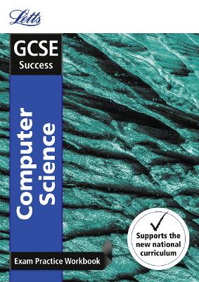 Book cover for GCSE 9-1 Computer Science Exam Practice Workbook, with Practice Test Paper