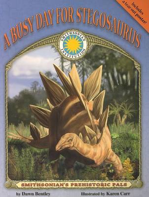 Book cover for A Busy Day for Stegosaurus