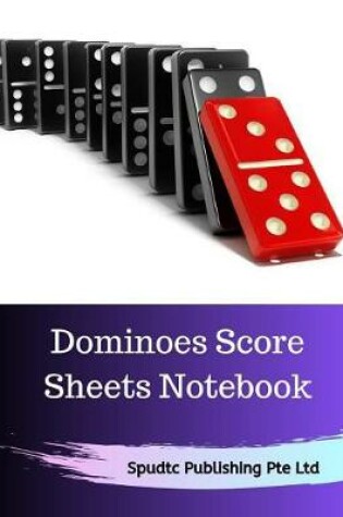 Cover of Dominoes Score Sheets Notebook