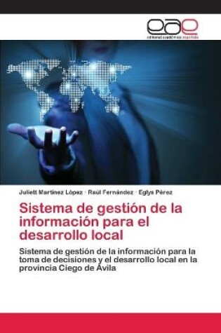 Cover of Sistema de gestión de la información para el desarrollo local