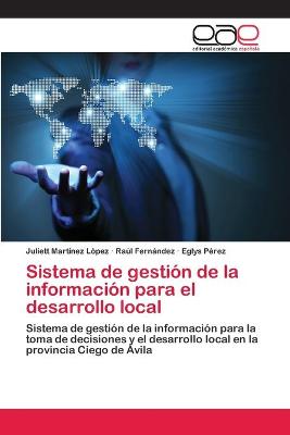 Book cover for Sistema de gestión de la información para el desarrollo local