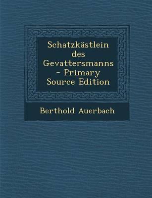 Book cover for Schatzkastlein Des Gevattersmanns