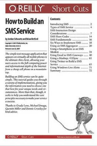 Cover of How to Build an SMS Service