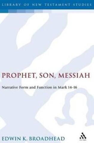 Cover of Prophet, Son, Messiah