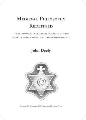 Book cover for Medieval Philosophy Redefined