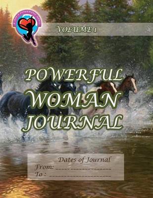 Cover of Powerful Woman Journal - Joyful Horses