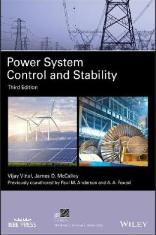 Cover of Power System Control and Stability, Third Edition