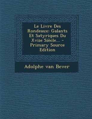 Book cover for Le Livre Des Rondeaux